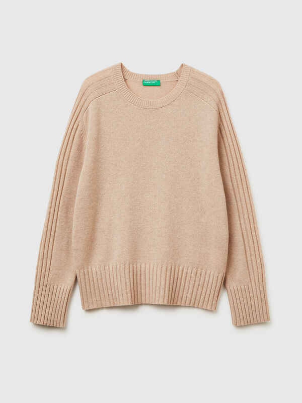 Pull large en pur cachemire Femme