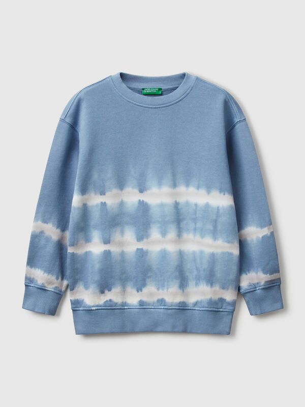 Sweat over-fit tie-dye Garçon