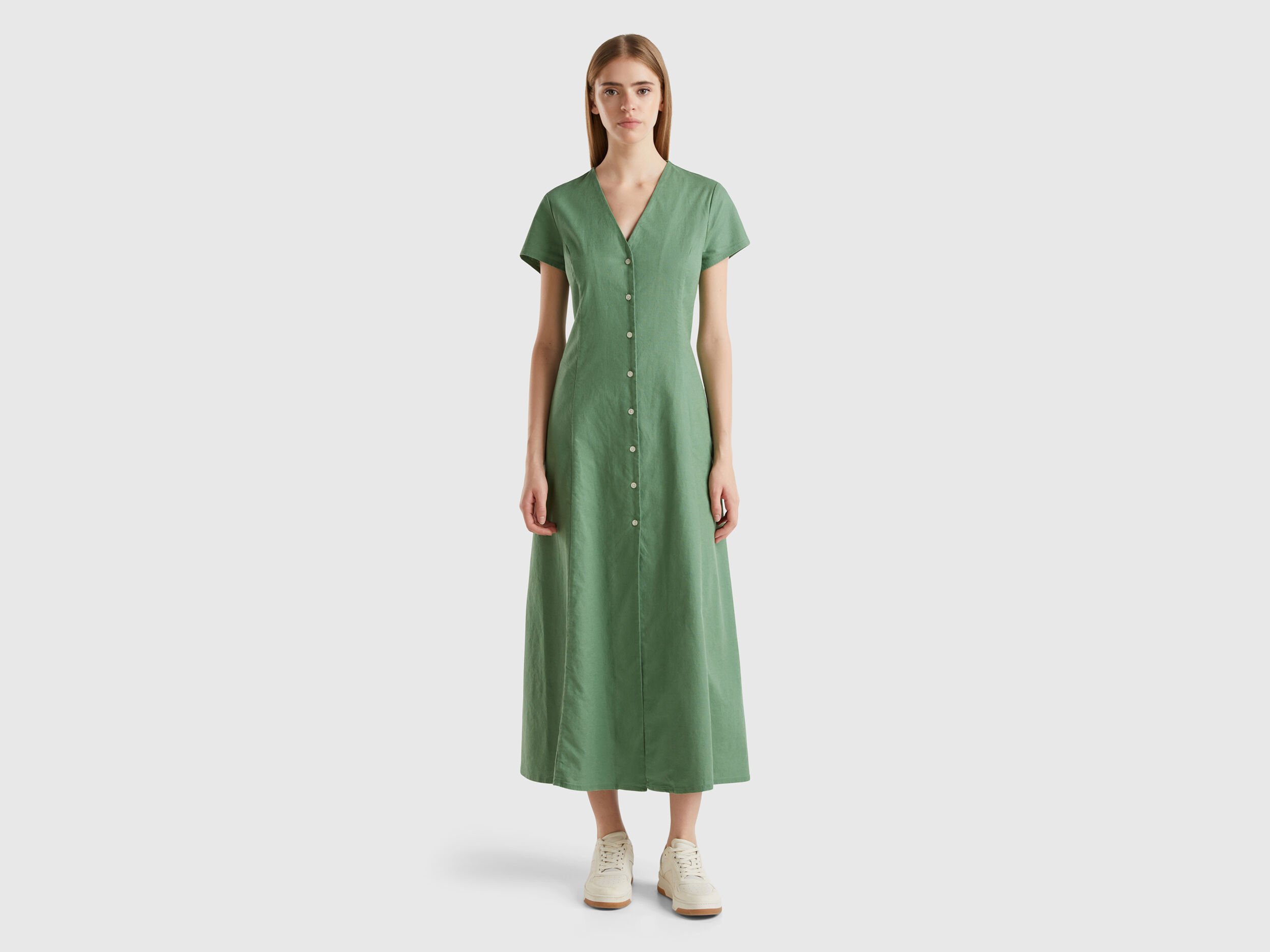 Vestito lungo benetton cheap