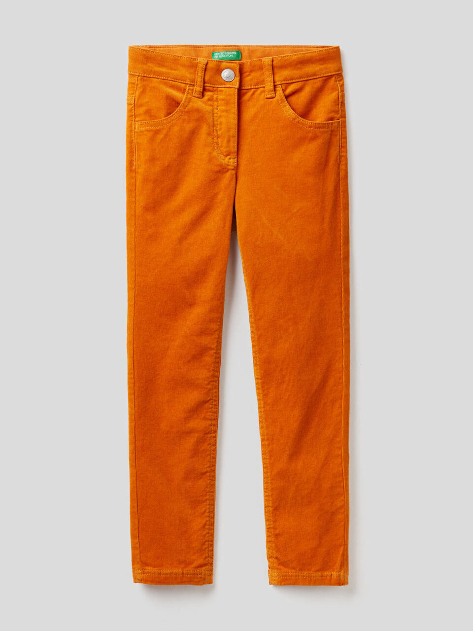 Pantaloni in velluto stretch image number 1