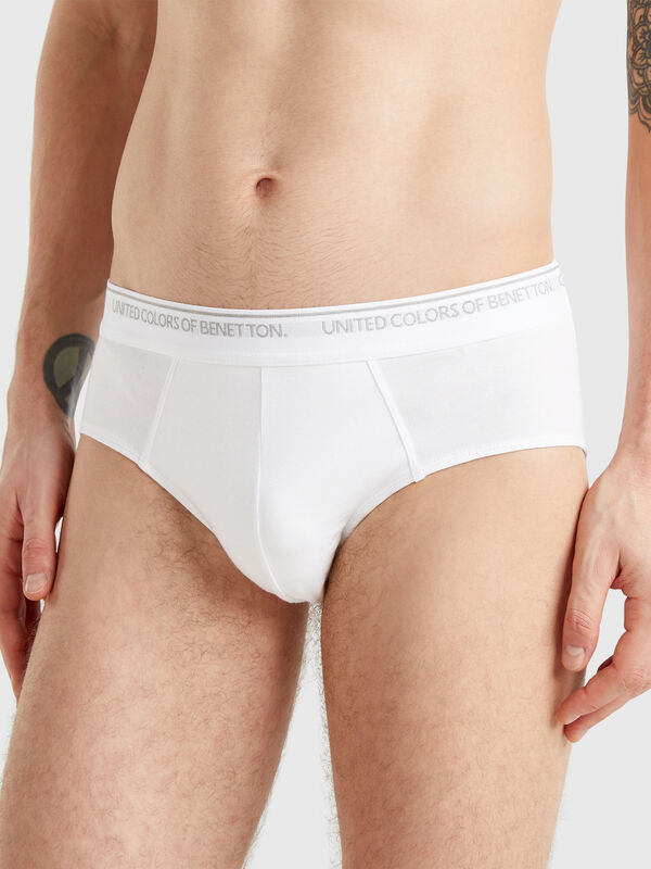 Slip in cotone elasticizzato Uomo