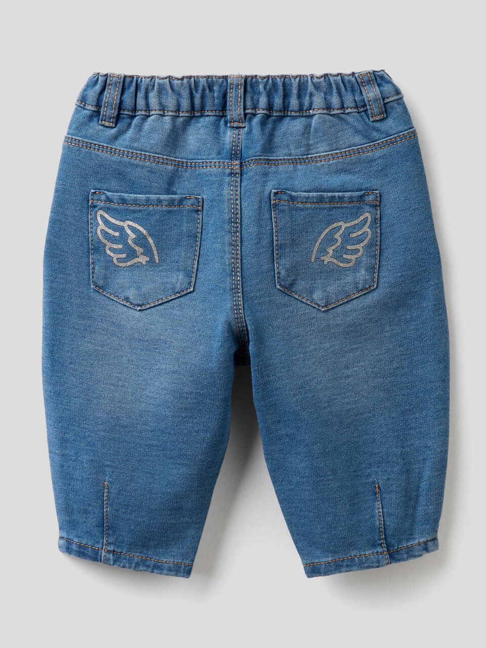 Pantalon slouchy effet denim image number 2