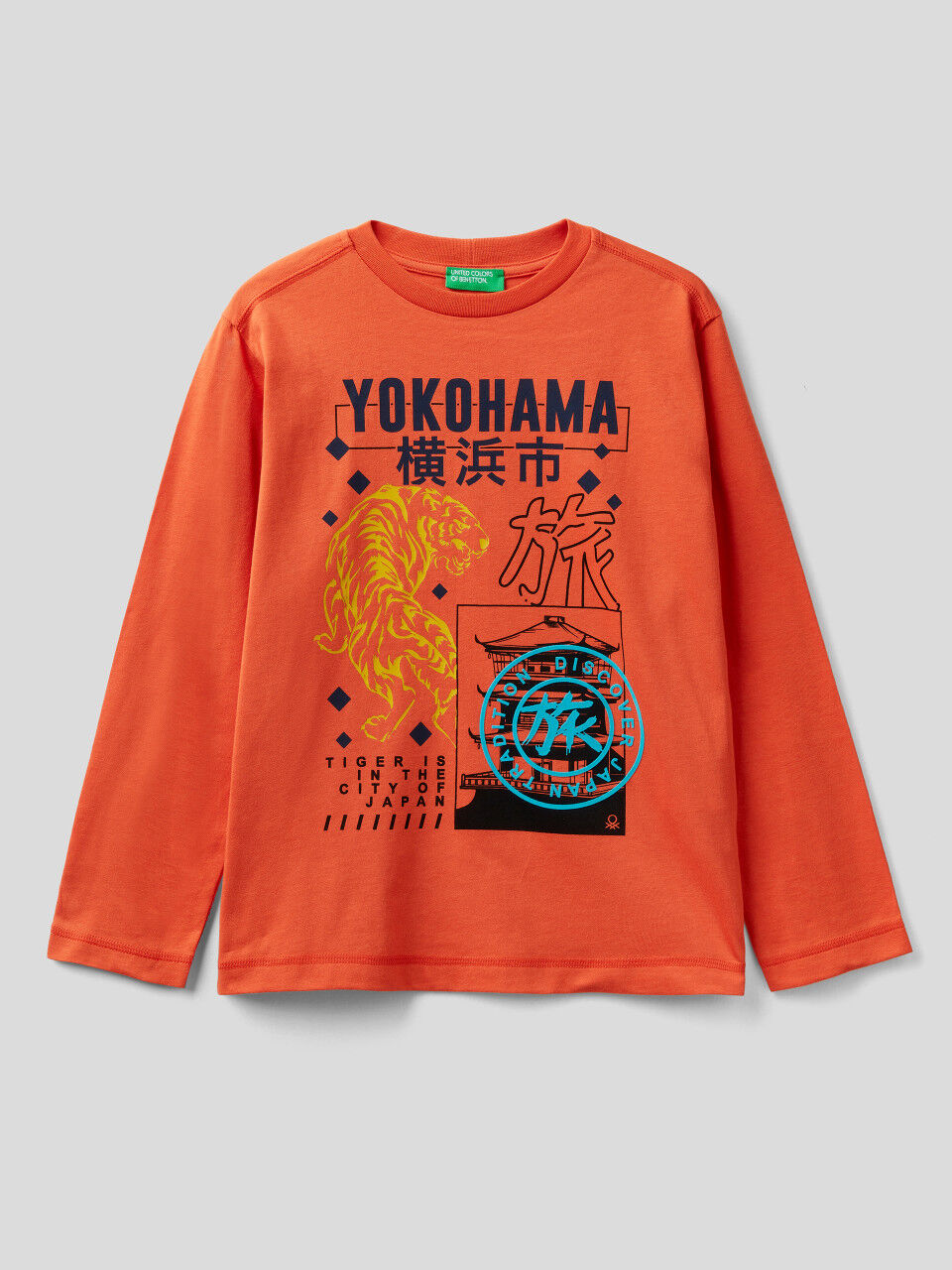 Shirt mit japanischen Motiven