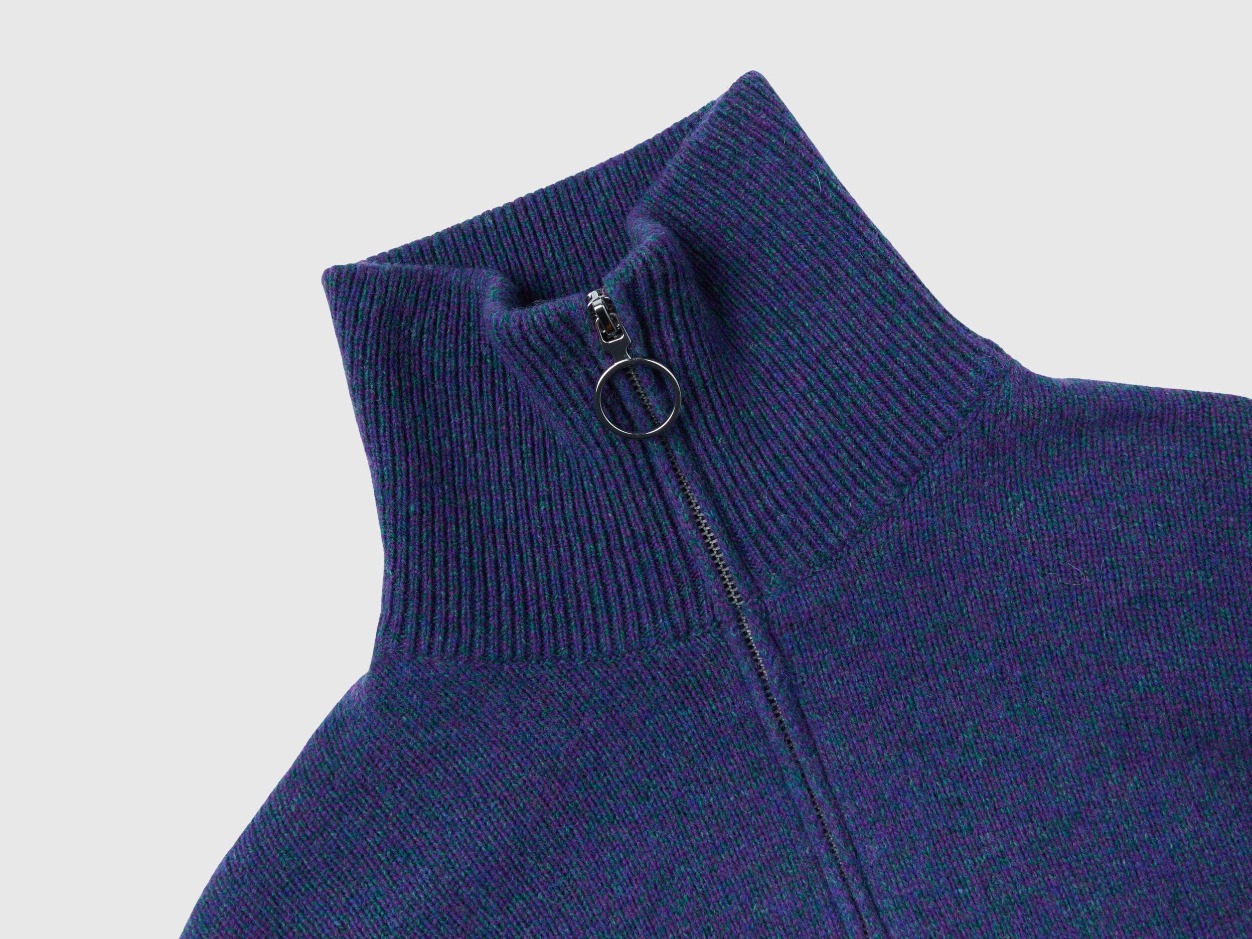 Benetton maglione collo discount alto