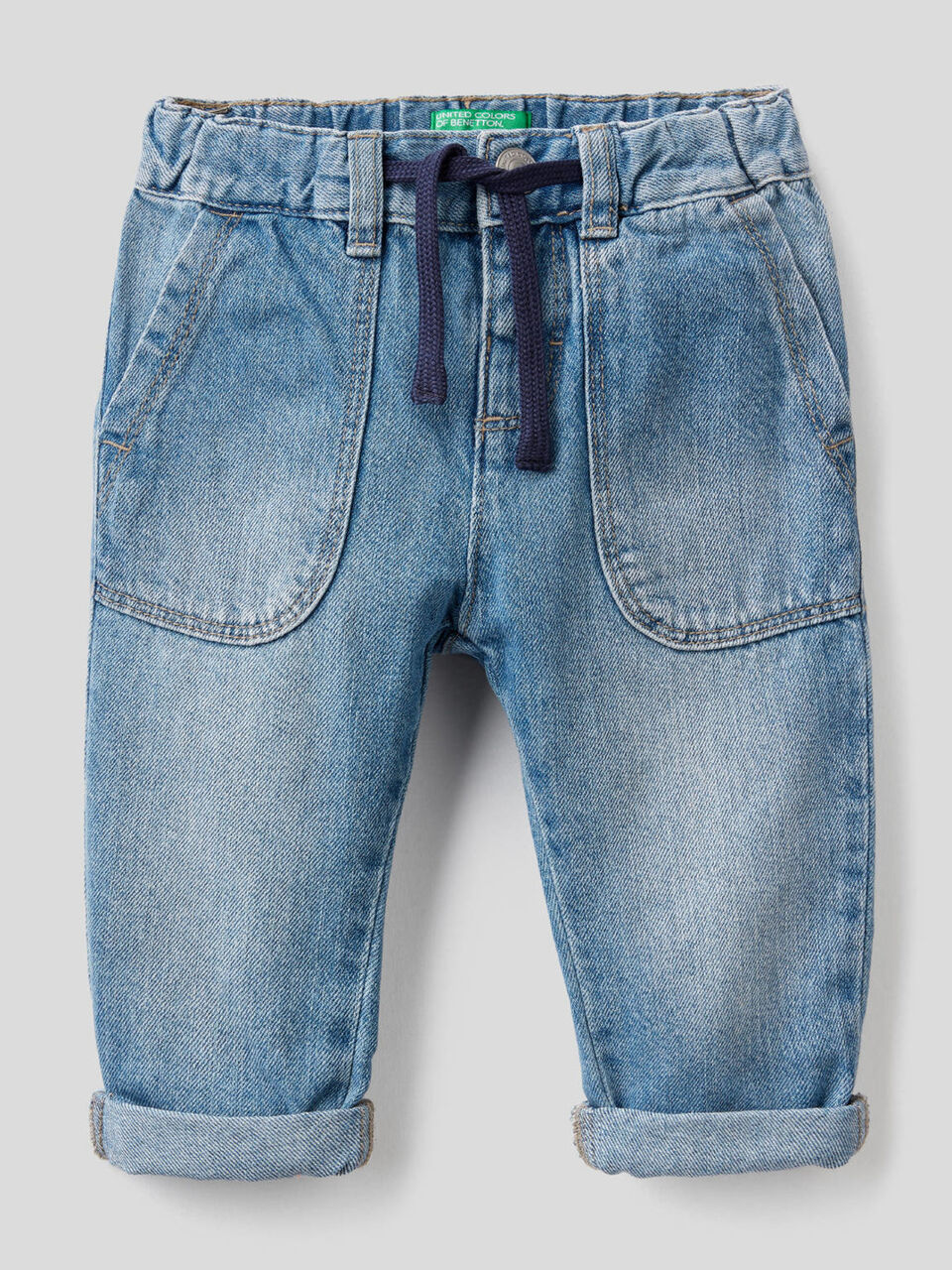 Jeans 100% coton avec grandes poches image number 1
