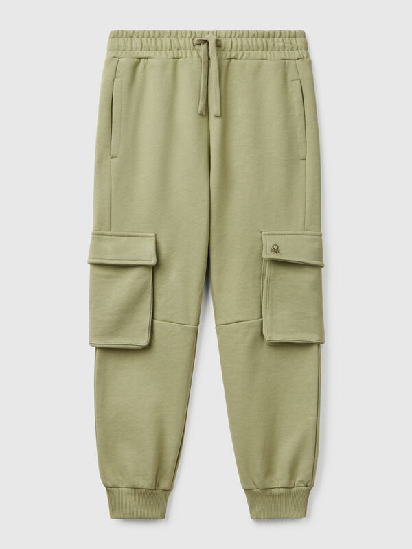 Pantaloni cargo in felpa Bambino