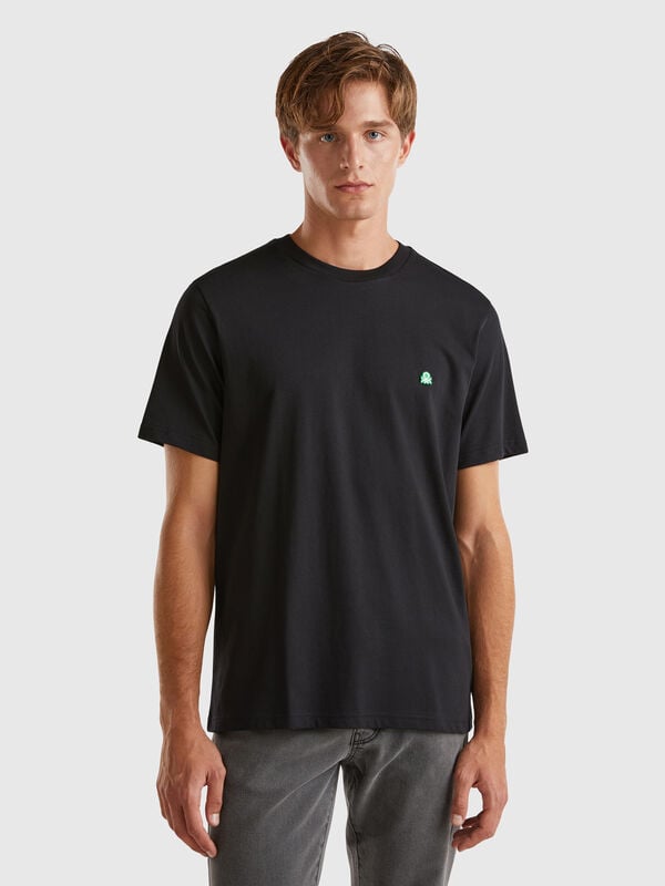 Basic-T-Shirt aus Baumwolle Herren