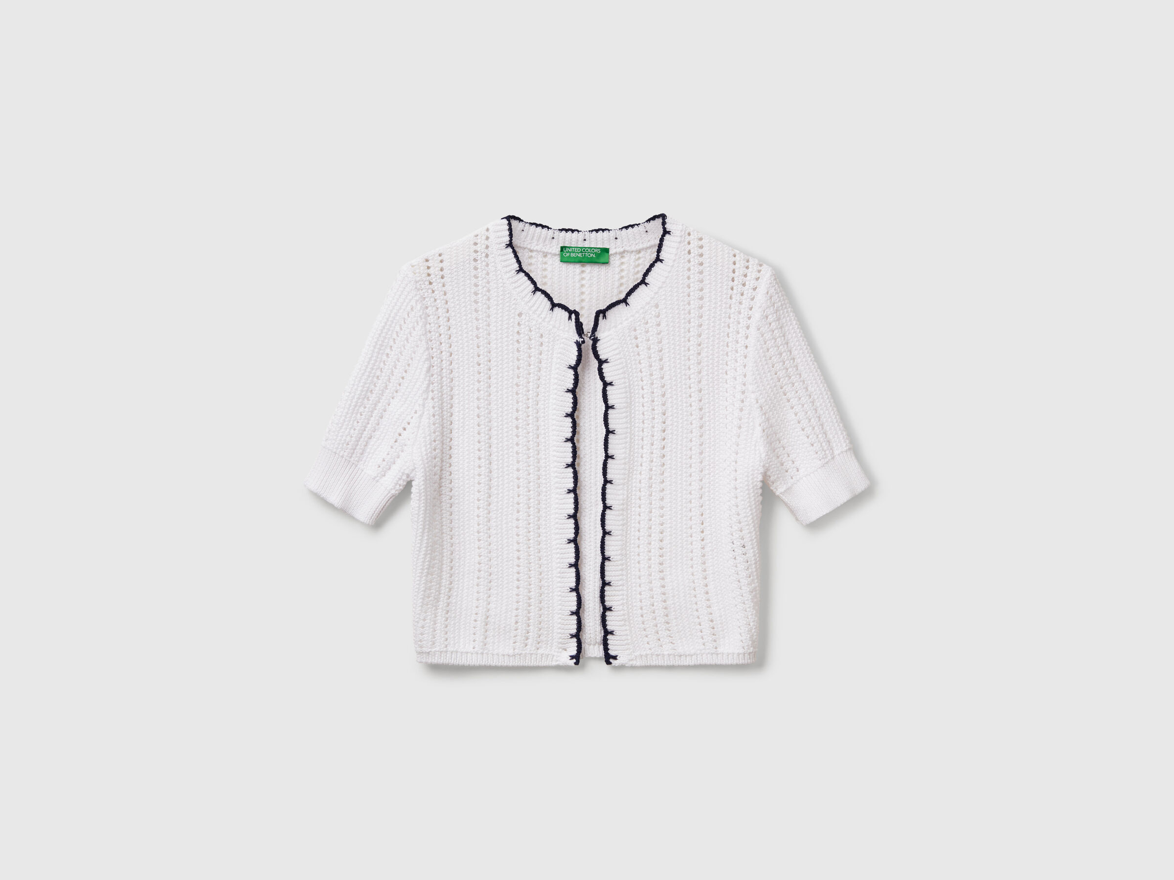 BUTTONED SWEATER H/S Femme image number 3