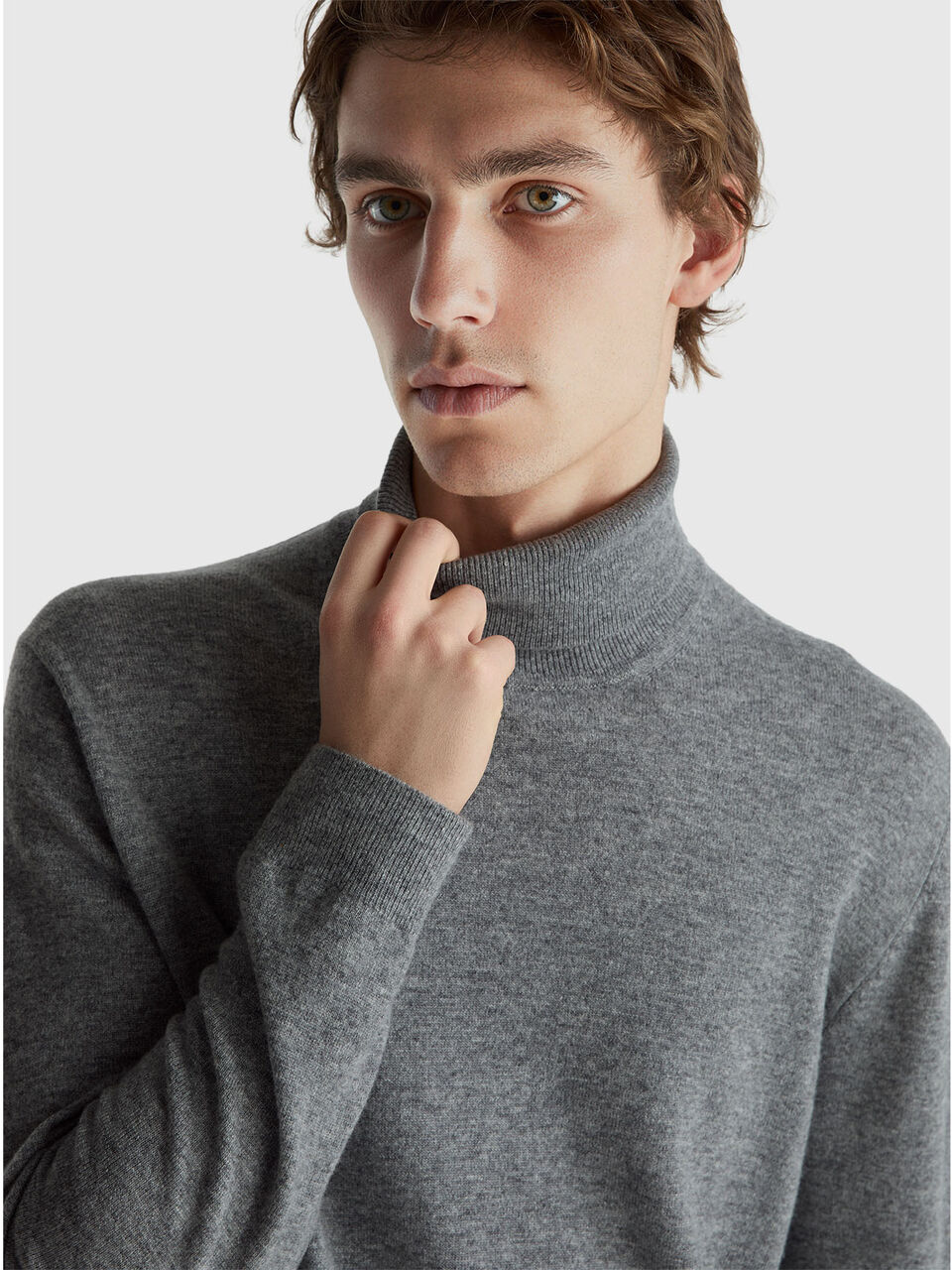 TURTLE NECK SWEATER Men image number null