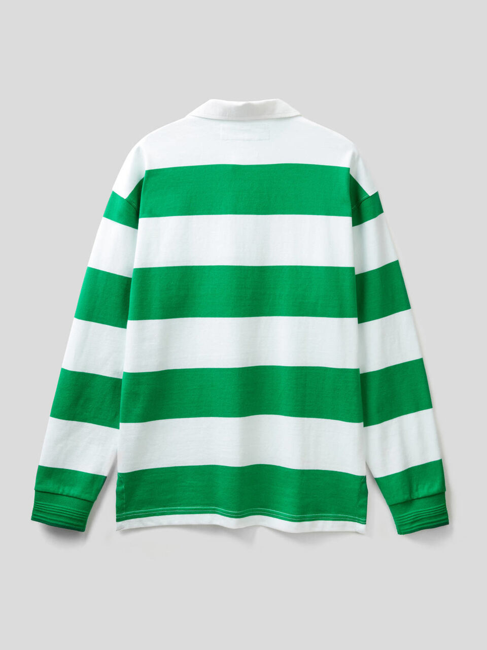 Polo de rugby en 100 % coton bio image number 2