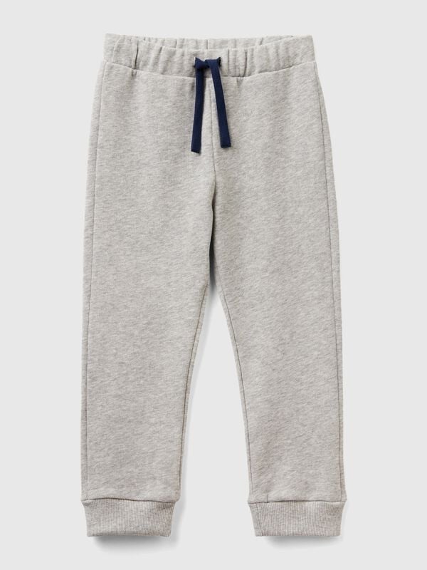  cotton sweatpants with logo Junior Boy