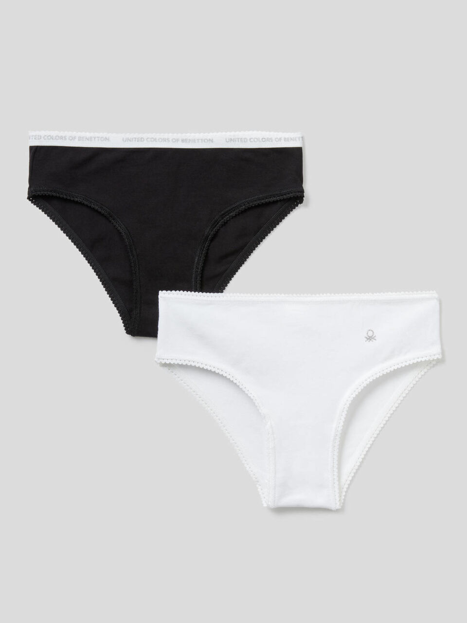 Zwei Slips aus stretchiger Baumwolle image number 1