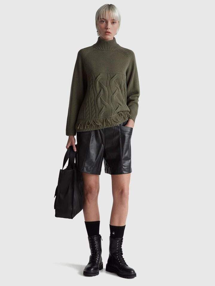 TURTLE NECK SWEATER Femme