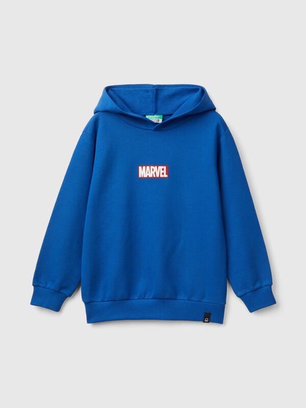 Sweat-shirt bleu à capuche ©Marvel Spiderman Garçon