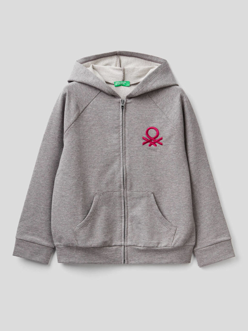 Sweatshirt mit Reißverschluss und Kapuze image number 1
