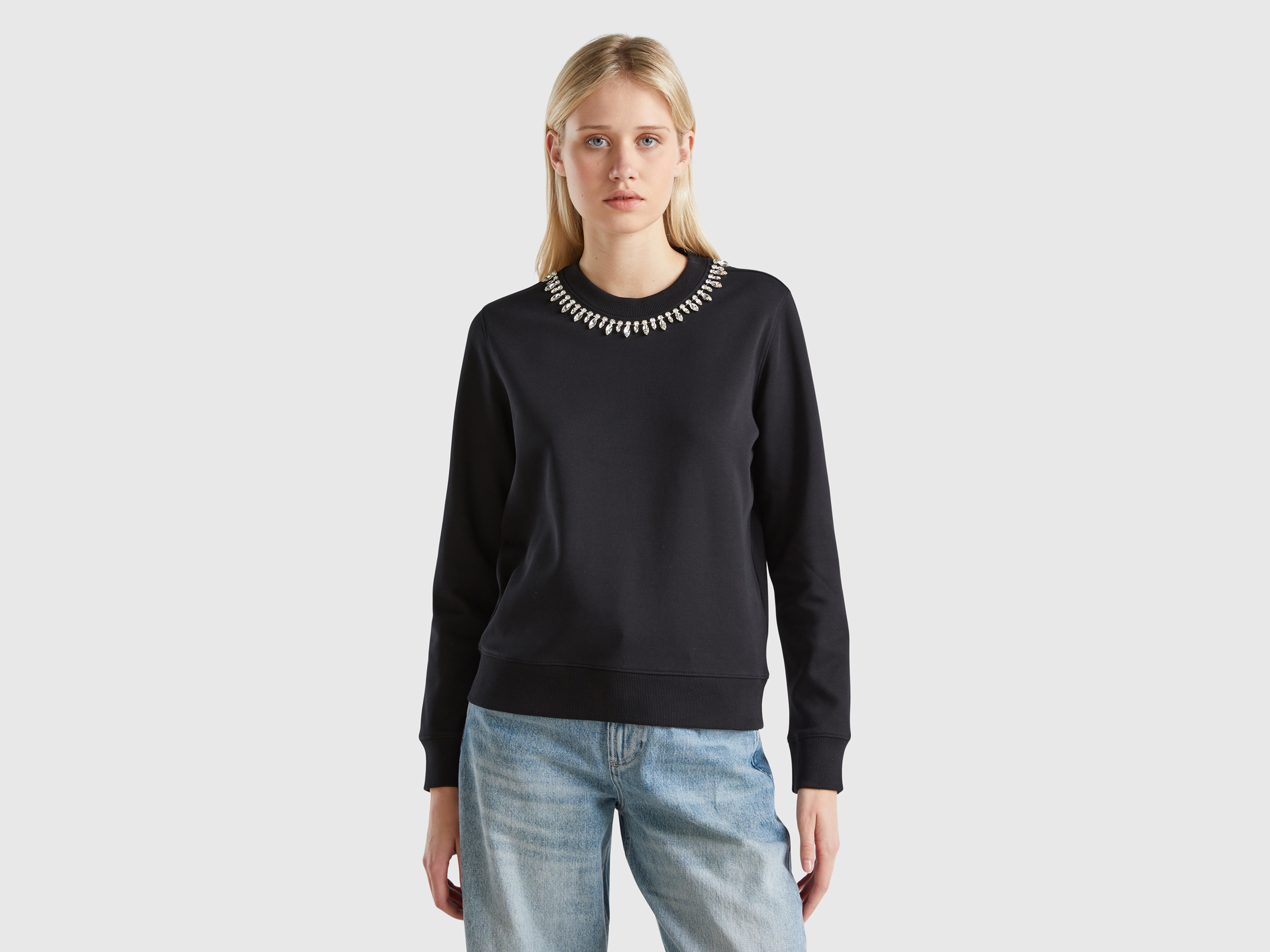 Benetton felpe donna hotsell